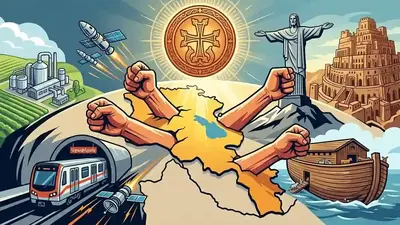 Битва мегапроектов: Армянские политики обещают статуи, метро и космические спутники перед выборами