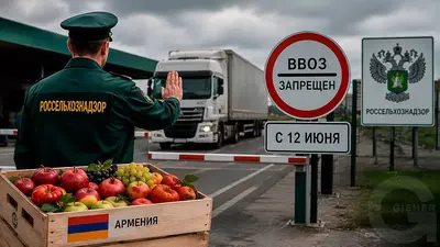 Россельхознадзор вводит полный запрет на ввоз продукции из Армении: угроза фитосанитарной безопасности